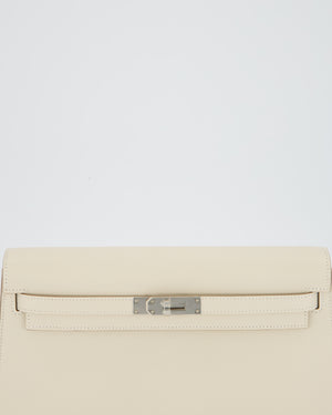 *HOT* Hermès Kelly Elan Bag in Craie Epsom Leather with Palladium Hardware