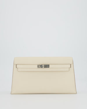 *HOT* Hermès Kelly Elan Bag in Craie Epsom Leather with Palladium Hardware
