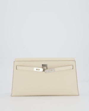 *HOT* Hermès Kelly Elan Bag in Craie Epsom Leather with Palladium Hardware