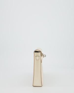 *HOT* Hermès Kelly Elan Bag in Craie Epsom Leather with Palladium Hardware