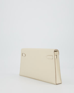 *HOT* Hermès Kelly Elan Bag in Craie Epsom Leather with Palladium Hardware