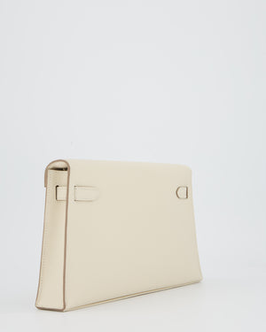 *HOT* Hermès Kelly Elan Bag in Craie Epsom Leather with Palladium Hardware