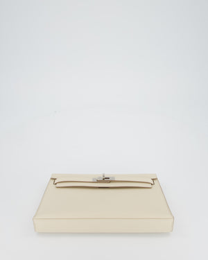 *HOT* Hermès Kelly Elan Bag in Craie Epsom Leather with Palladium Hardware