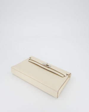 *HOT* Hermès Kelly Elan Bag in Craie Epsom Leather with Palladium Hardware