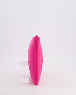 Hermès Neon Pink Neobain Les Leopards Pouch Bag RRP £485