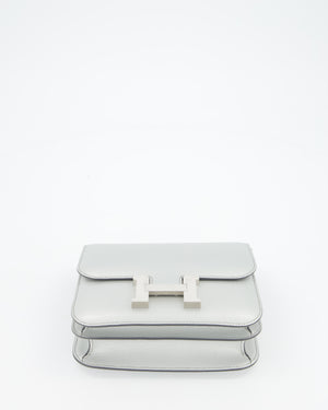 Hermès Constance III 18 Miroir Bag in Argent Chèvre Chamkila Leather in Palladium Hardware