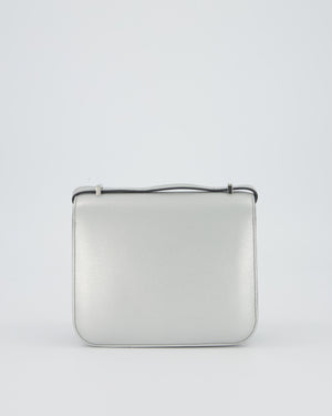 Hermès Constance III 18 Miroir Bag in Argent Chèvre Chamkila Leather in Palladium Hardware