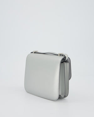 Hermès Constance III 18 Miroir Bag in Argent Chèvre Chamkila Leather in Palladium Hardware