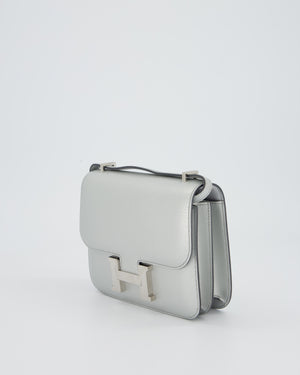 Hermès Constance III 18 Miroir Bag in Argent Chèvre Chamkila Leather in Palladium Hardware