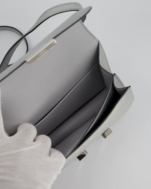 Hermès Constance III 18 Miroir Bag in Argent Chèvre Chamkila Leather in Palladium Hardware