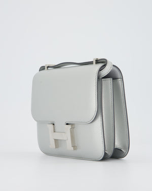 Hermès Constance III 18 Miroir Bag in Argent Chèvre Chamkila Leather in Palladium Hardware