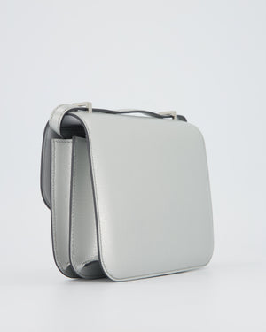 Hermès Constance III 18 Miroir Bag in Argent Chèvre Chamkila Leather in Palladium Hardware