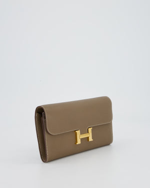 Hermès Constance To Go Bag in Etoupe Epsom Leather with Gold Hardware