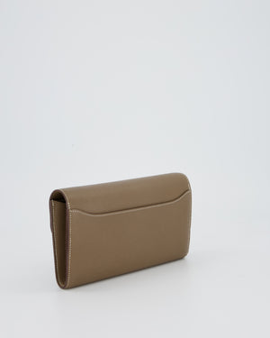 Hermès Constance To Go Bag in Etoupe Epsom Leather with Gold Hardware