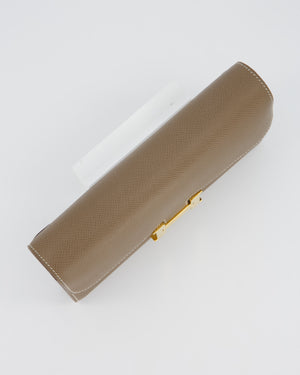 Hermès Constance To Go Bag in Etoupe Epsom Leather with Gold Hardware