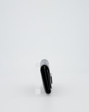 Hermès Mini Convoyeur in Black Shiny Alligator with Palladium Hardware