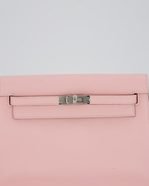 *RARE* Hermès Kelly Danse Bag in Rose Sakura Swift Leather with Palladium Hardware