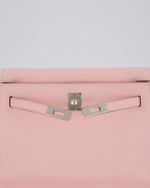 *RARE* Hermès Kelly Danse Bag in Rose Sakura Swift Leather with Palladium Hardware