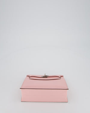 *RARE* Hermès Kelly Danse Bag in Rose Sakura Swift Leather with Palladium Hardware