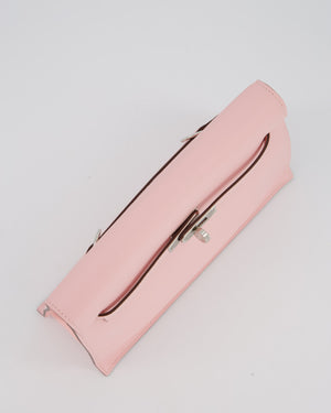 *RARE* Hermès Kelly Danse Bag in Rose Sakura Swift Leather with Palladium Hardware