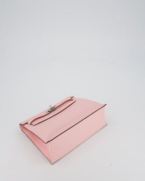 *RARE* Hermès Kelly Danse Bag in Rose Sakura Swift Leather with Palladium Hardware