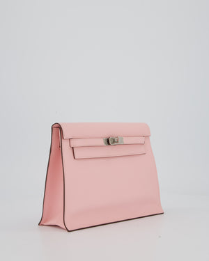 *RARE* Hermès Kelly Danse Bag in Rose Sakura Swift Leather with Palladium Hardware