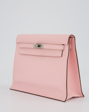 *RARE* Hermès Kelly Danse Bag in Rose Sakura Swift Leather with Palladium Hardware