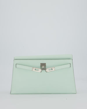 *HOT* Hermès Kelly Elan Bag in Vert Peppermint Epsom Leather with Palladium Hardware