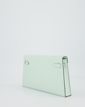 *HOT* Hermès Kelly Elan Bag in Vert Peppermint Epsom Leather with Palladium Hardware