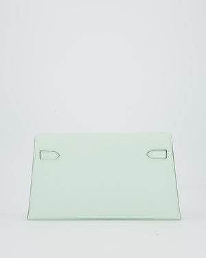 *HOT* Hermès Kelly Elan Bag in Vert Peppermint Epsom Leather with Palladium Hardware