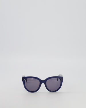 Celine Blue Cat-Eye Audrey Sunglasses