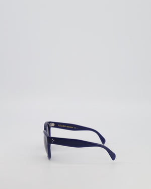 Celine Blue Cat-Eye Audrey Sunglasses