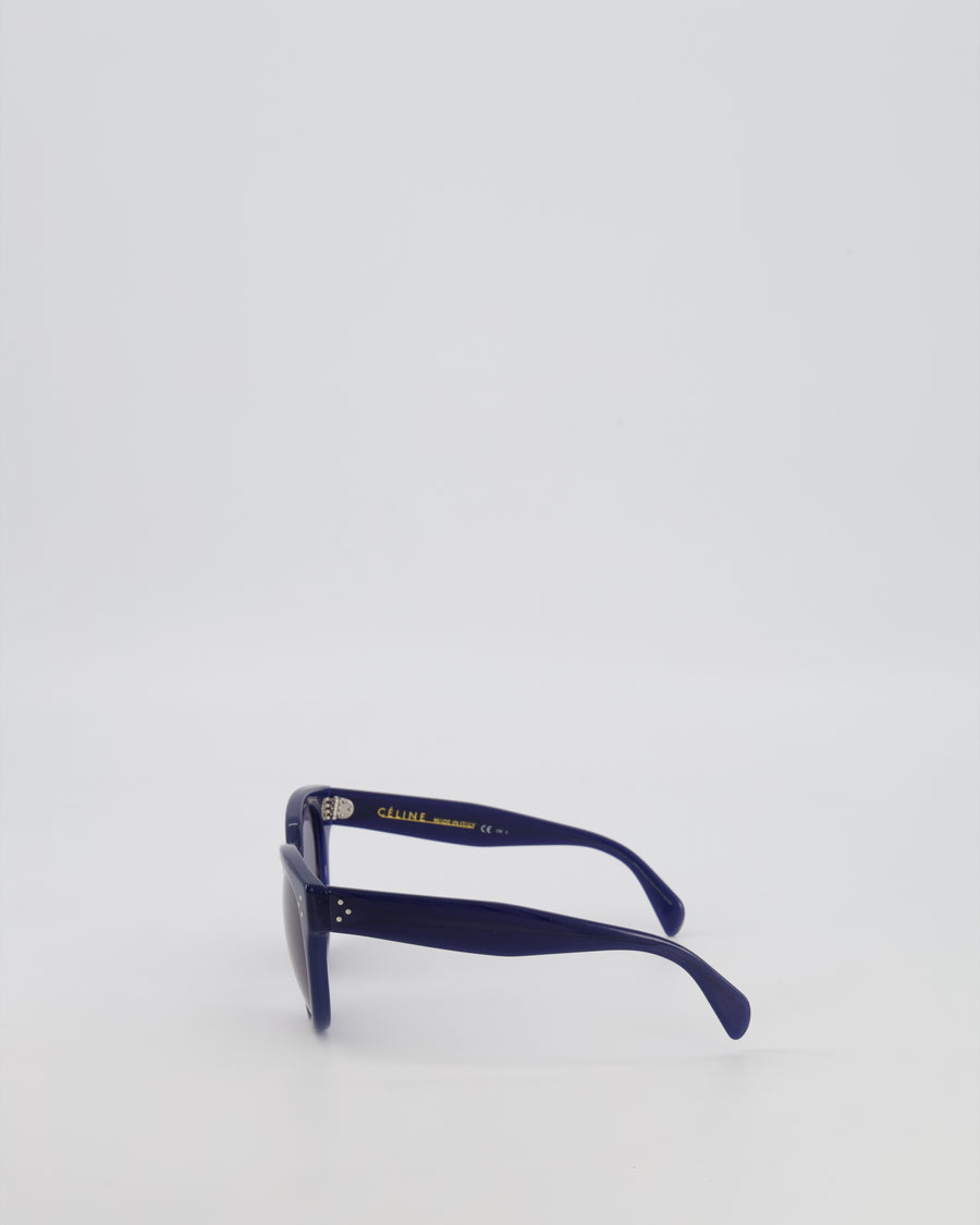 Celine Blue Cat-Eye Audrey Sunglasses