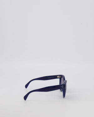 Celine Blue Cat-Eye Audrey Sunglasses