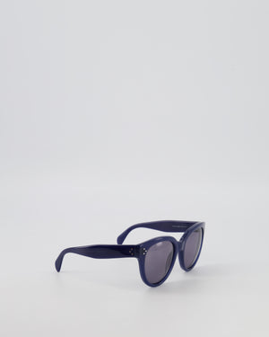 Celine Blue Cat-Eye Audrey Sunglasses