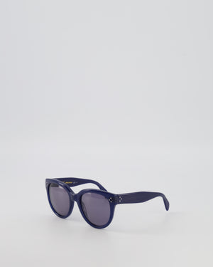 Celine Blue Cat-Eye Audrey Sunglasses