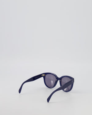 Celine Blue Cat-Eye Audrey Sunglasses