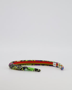 Hermès Multi-Colour Silk Floral Print Headband RRP £445