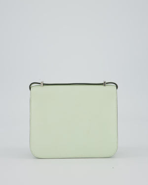 Hermès Mini Constance III Miroir 18 Bag in Vert Fizz Epsom Leather with Palladium Hardware