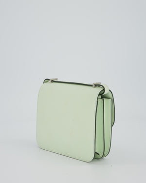 Hermès Mini Constance III Miroir 18 Bag in Vert Fizz Epsom Leather with Palladium Hardware