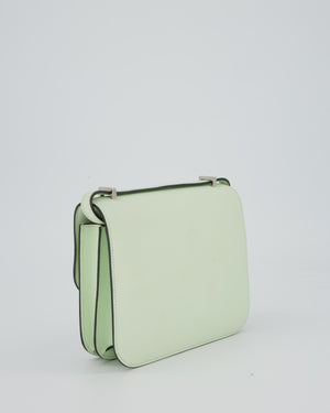 Hermès Mini Constance III Miroir 18 Bag in Vert Fizz Epsom Leather with Palladium Hardware