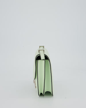 Hermès Mini Constance III Miroir 18 Bag in Vert Fizz Epsom Leather with Palladium Hardware