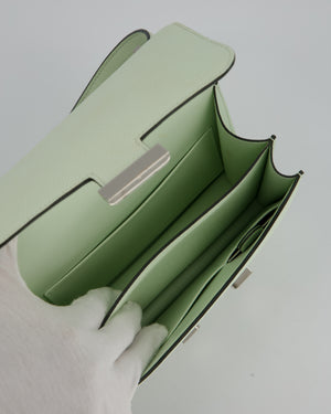 Hermès Mini Constance III Miroir 18 Bag in Vert Fizz Epsom Leather with Palladium Hardware