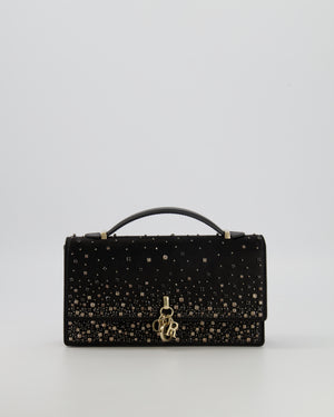 Christian Dior Black Crystal Embellished My Dior Mini Bag with Gold Hardware RRP £3,500