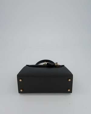Hermès Kelly 25 Sellier Bag in Plomb Epsom Leather with Permabrass Hardware