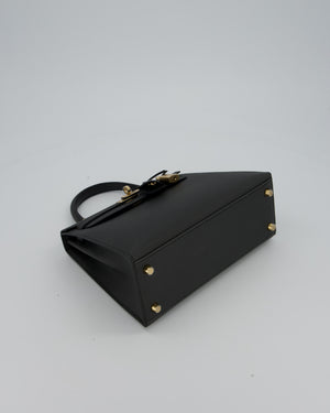 Hermès Kelly 25 Sellier Bag in Plomb Epsom Leather with Permabrass Hardware