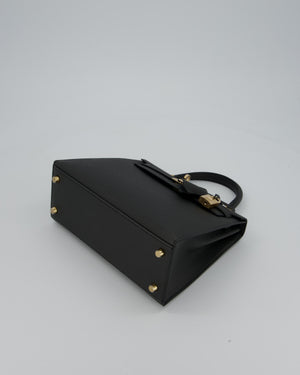 Hermès Kelly 25 Sellier Bag in Plomb Epsom Leather with Permabrass Hardware