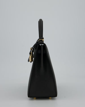 Hermès Kelly 25 Sellier Bag in Plomb Epsom Leather with Permabrass Hardware