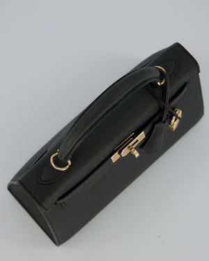 Hermès Kelly 25 Sellier Bag in Plomb Epsom Leather with Permabrass Hardware