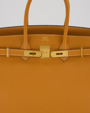 Hermès Birkin 35cm Bag in Toffee Epsom Leather and Gold Hardware